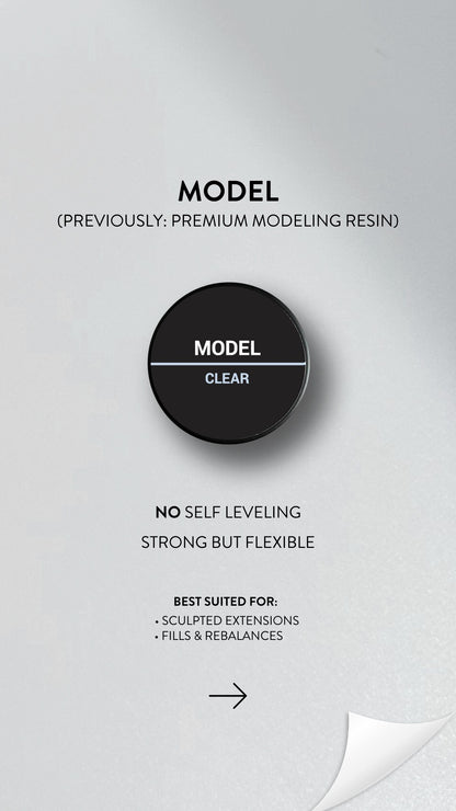 EN VOGUE MODEL HARD GEL - BRIGHT WHITE