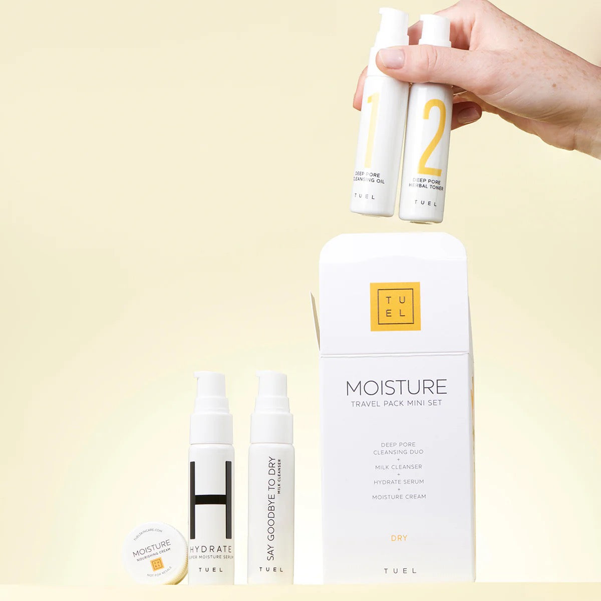 MOISTURE TRAVEL PACK MINI SET