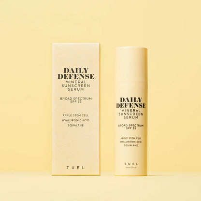 TUEL DAILY DEFENSE MINERAL SUNSCREEN SERUM