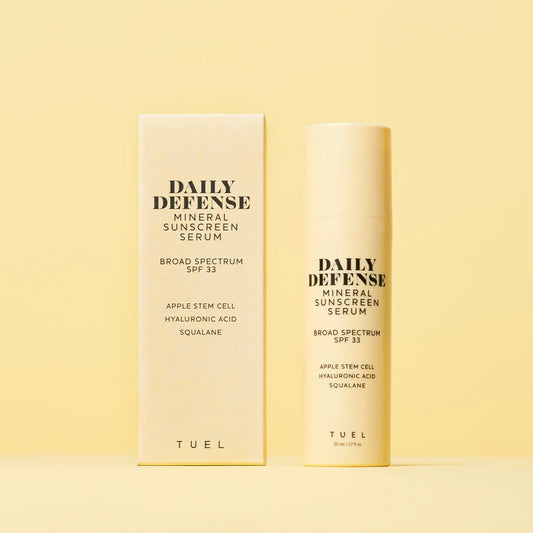 TUEL DAILY DEFENSE MINERAL SUNSCREEN SERUM