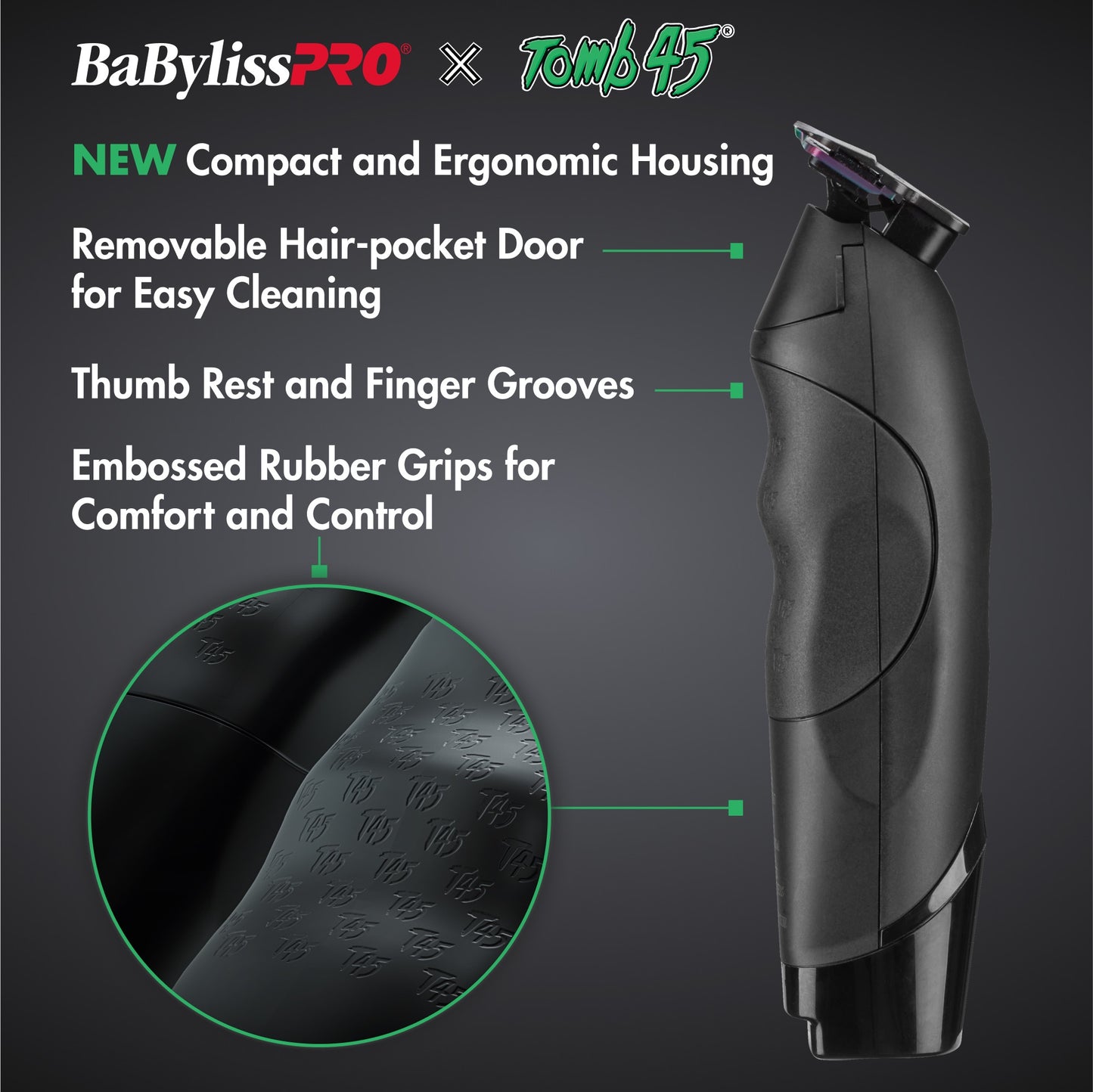 RETAIL BABYLISSPRO® X TOMB45® WIRELESS-CHARGING TRIMMER