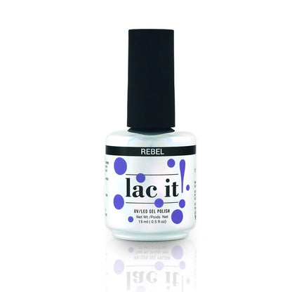 LAC IT! REBEL SOAK OFF GEL POLISH
