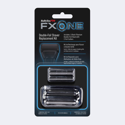 BABYLISSPRO® FXONE REPLACEMENT FOILS & CUTTERS (MATTE BLACK)