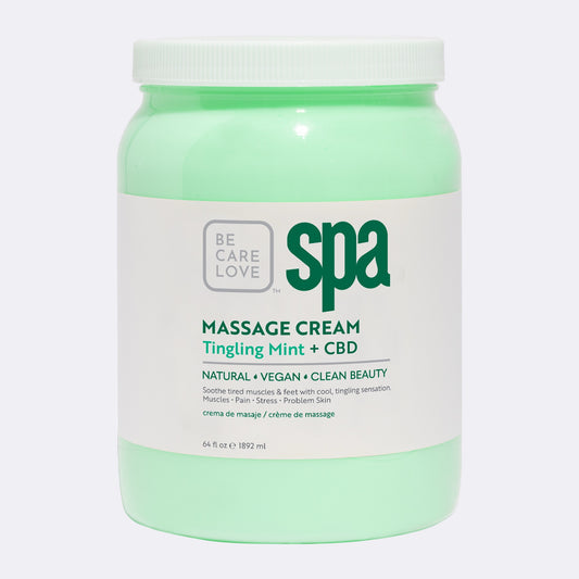 TINGLING MINT + CBD MASSAGE CREAM