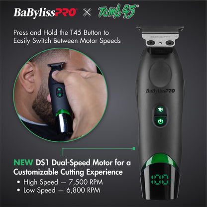 RETAIL BABYLISSPRO® X TOMB45® WIRELESS-CHARGING TRIMMER