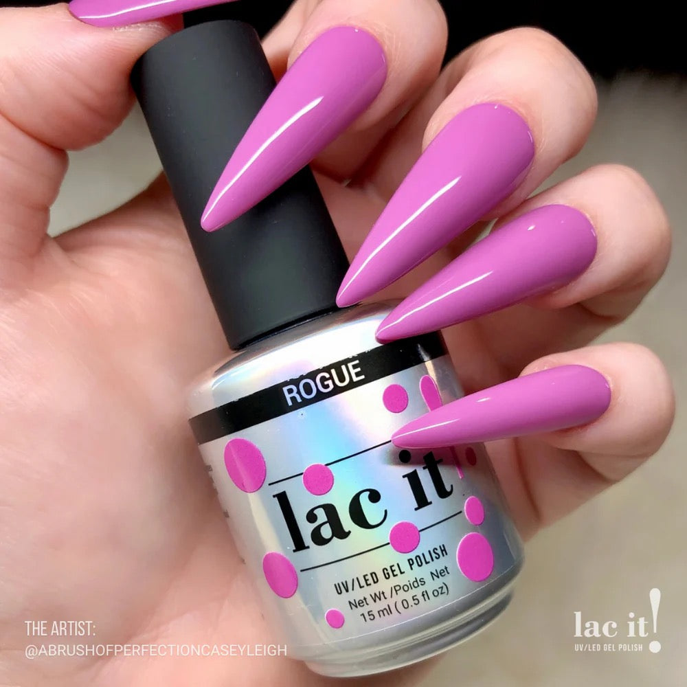 LAC IT! ROGUE SOAK OFF GEL POLISH