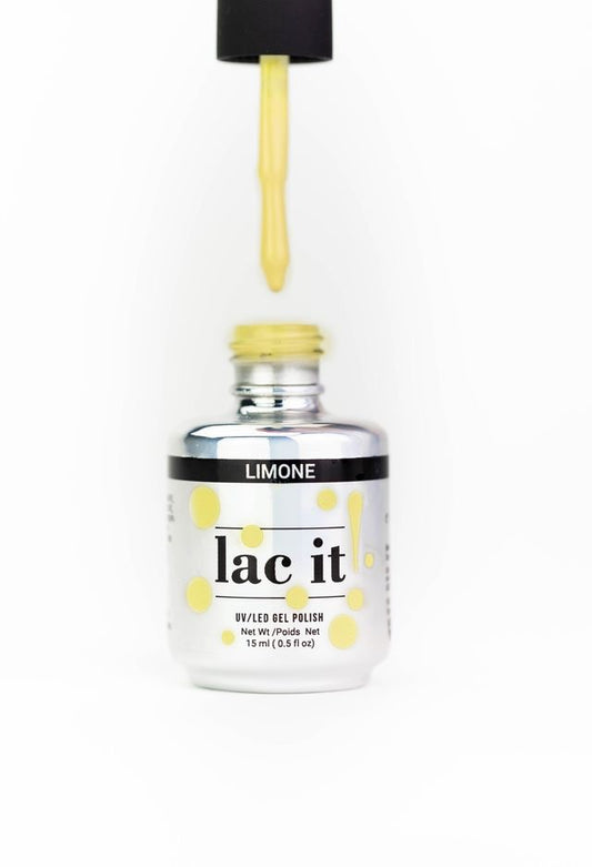 LAC IT! LIMONE SOAK OFF GEL POLISH