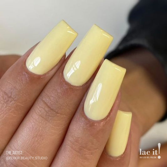 LAC IT! LIMONE SOAK OFF GEL POLISH