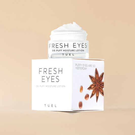 TUEL FRESH EYES DE-PUFF MOISTURE LOTION