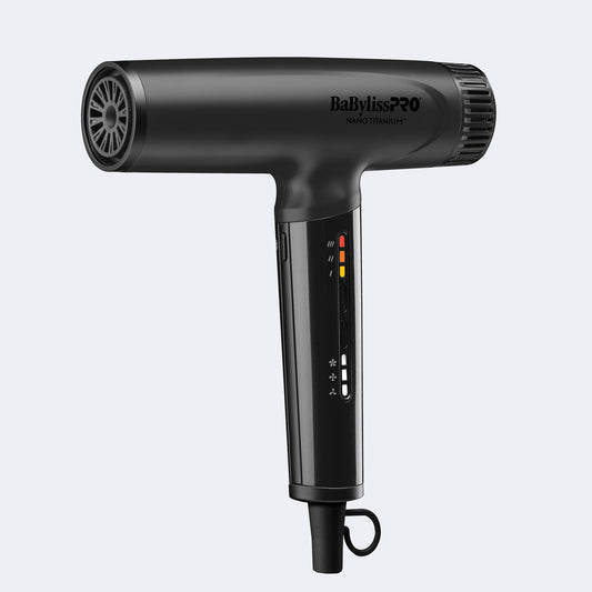 RETAIL BABYLISSPRO® NANO TITANIUM™ HIGH-SPEED NANO LIGHT HAIRDRYER