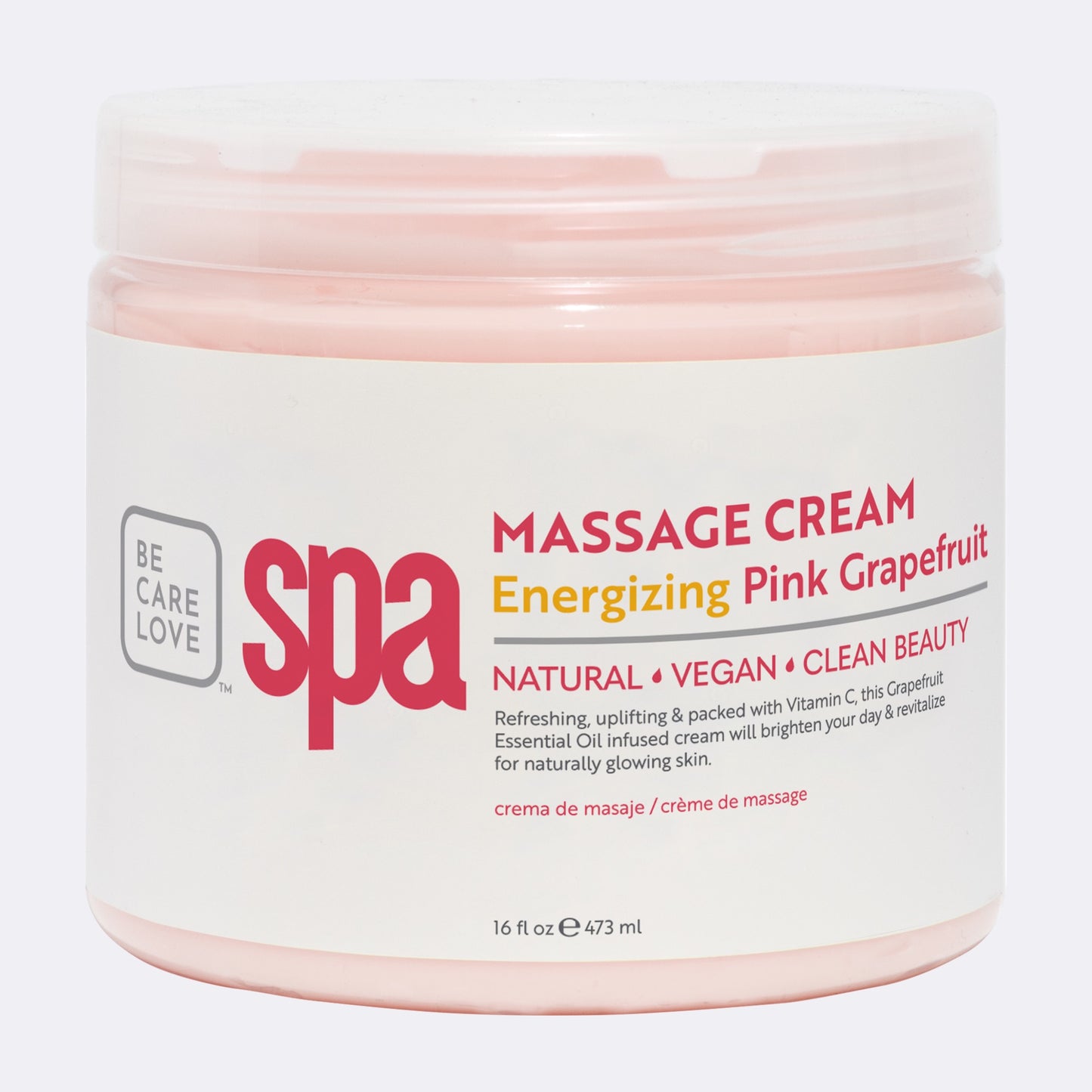 ENERGIZING PINK GRAPEFRUIT MASSAGE CREAM