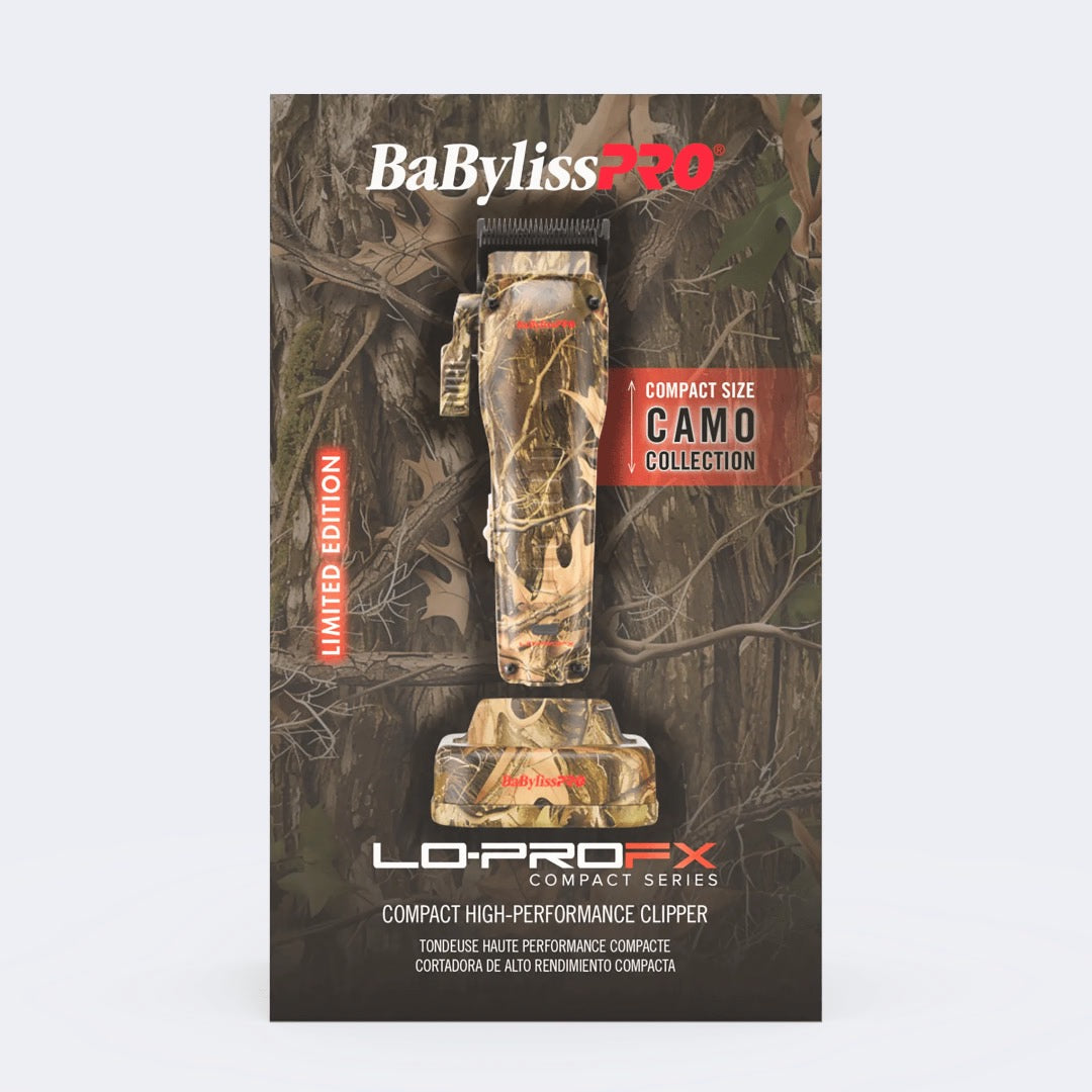 BABYLISSPRO® LIMITED EDITION CAMO COLLECTION LO-PROFX COMPACT CLIPPER