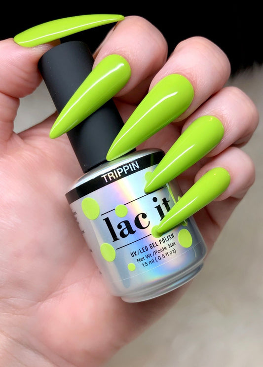 LAC IT! TRIPPIN SOAK OFF GEL POLISH