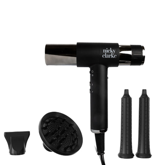 RETAIL NICKY CLARKE AIRSTYLE PRO INFRARED & IONIC HAIR DRYER & STYLER