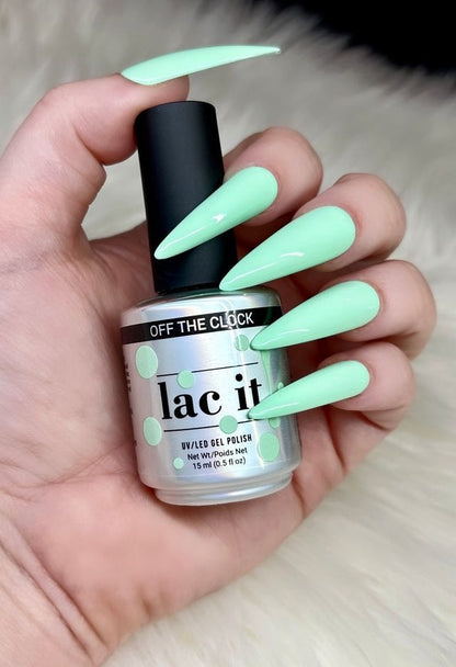 LAC IT! OFF THE CLOCK SOAK OFF GEL POLISH