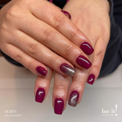 LAC IT! TEMPRANILLO TIME SOAK OFF GEL POLISH