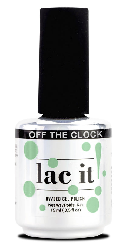LAC IT! OFF THE CLOCK SOAK OFF GEL POLISH