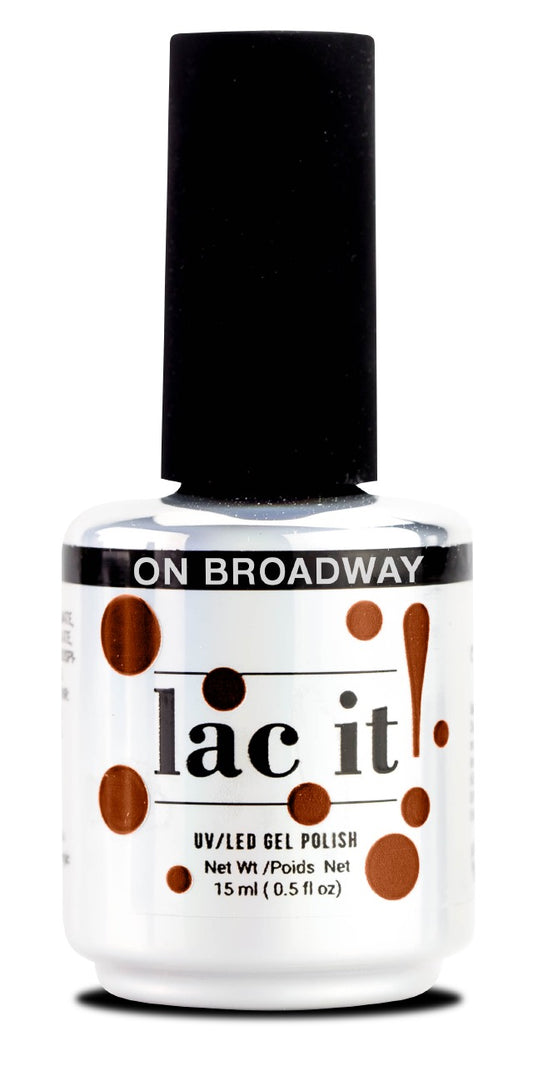 LAC IT! ON BROADWAY OFF GEL POLISH