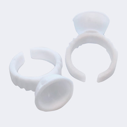DISPOSABLE LASH GLUE RINGS
