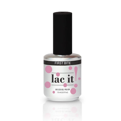 LAC IT! FIRST BITE SOAK OFF GEL POLISH