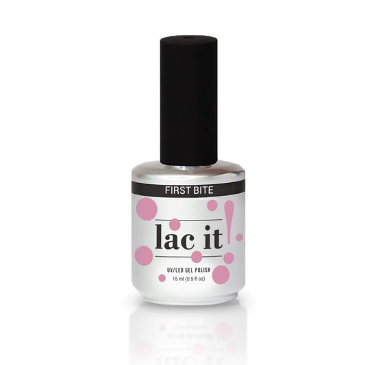 LAC IT! FIRST BITE SOAK OFF GEL POLISH