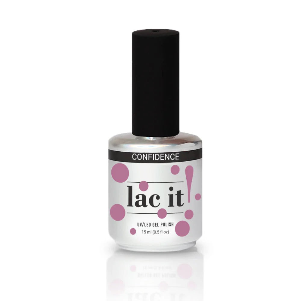 LAC IT! CONFIDENCE SOAK OFF GEL POLISH