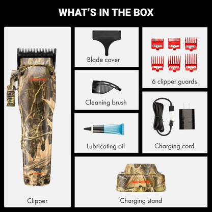 BABYLISSPRO® LIMITED EDITION CAMO COLLECTION LO-PROFX COMPACT CLIPPER