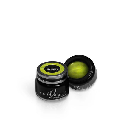 LEMON DROP GLITTER GEL POLISH