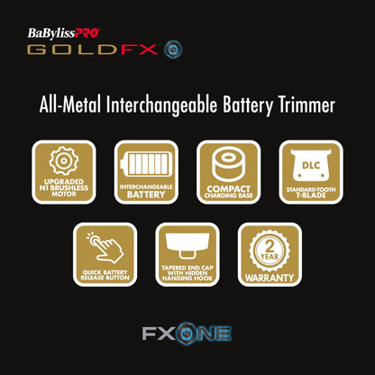 RETAIL BABYLISSPRO® FXONE™ GOLDFX® TRIMMER