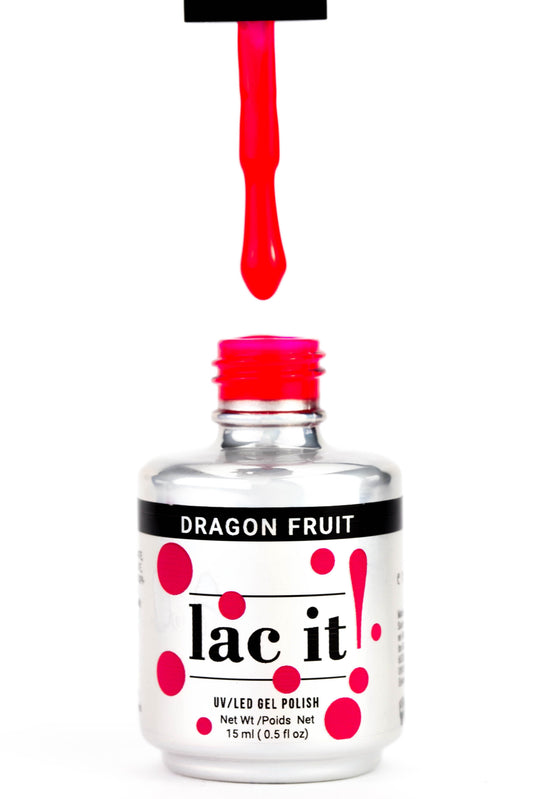 LAC IT! DRAGON FRUIT SOAK OFF GEL POLISH