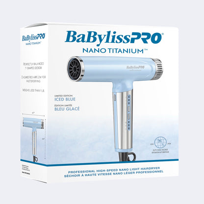 BABYLISSPRO® NANO TITANIUM™ HIGH-SPEED NANO LIGHT HAIRDRYER