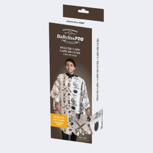BARBER MOTIF CUTTING CAPE