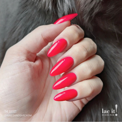 LAC IT! DRAGON FRUIT SOAK OFF GEL POLISH