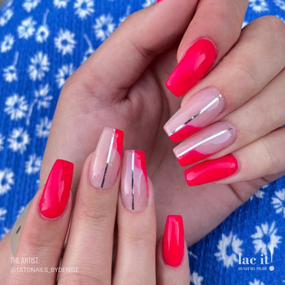 LAC IT! DRAGON FRUIT SOAK OFF GEL POLISH