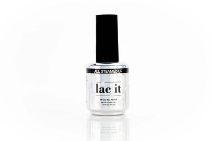 LAC IT! ALL STEAMED UP SOAK OFF GEL POLISH