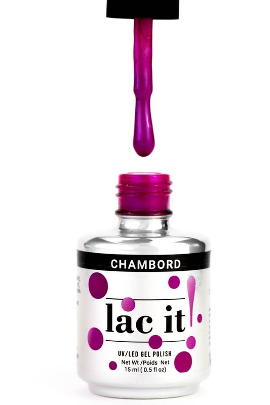 LAC IT! CHAMBORD SOAK OFF GEL POLISH