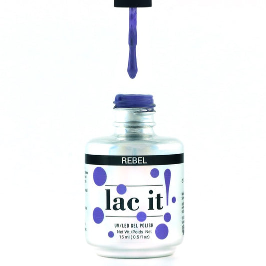 LAC IT! REBEL SOAK OFF GEL POLISH