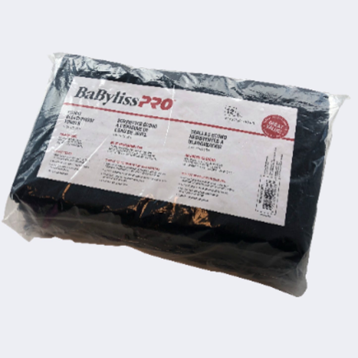 ECONO BLEACH PROOF TOWELS (BLACK)