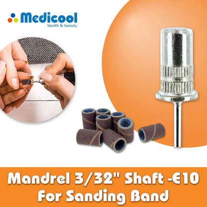 MEDICOOL STANDARD MANDREL 3/32" SHAFT SANDING BAND