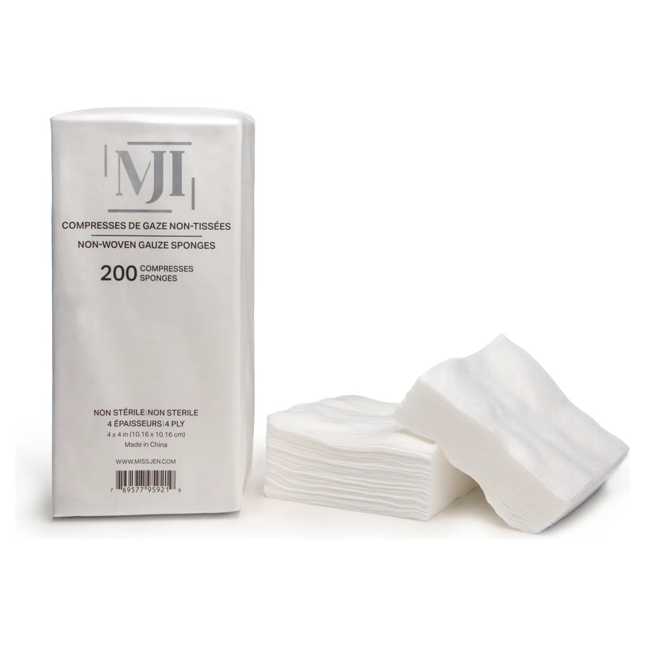 MJI 4x4 NON-WOVEN GAUZE SPONGES
