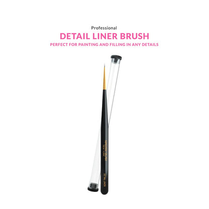 PROFESSIONAL DETAIL LINER NAIL BRUSH