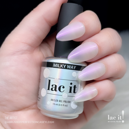 LAC IT! MILKYWAY SOAK OFF GEL POLISH