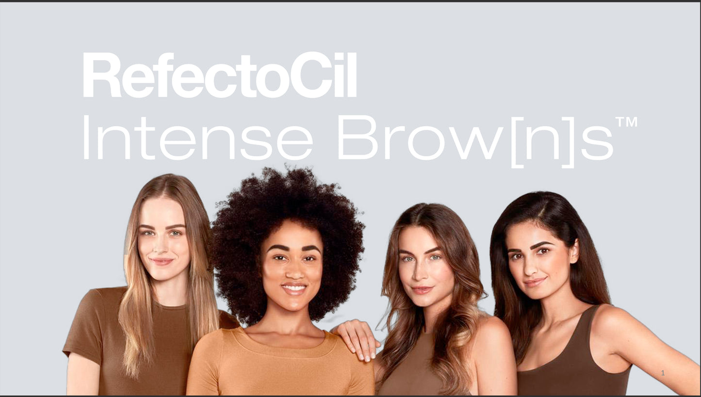 REFECTOCIL INTENSE BROW[N]S BROCHURE