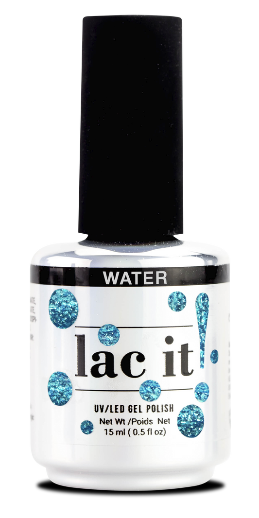 LAC IT! WATER SOAK OFF GEL POLISH