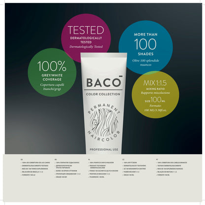 BACO COLOR PERMANENT - A11 SLIVER STEEL INTENSIFIER