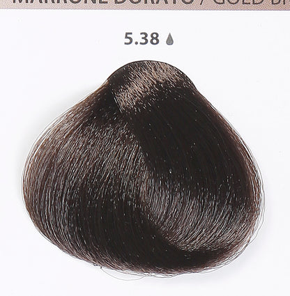 BACO COLOR SOFT - 5.38 (5Gb) LIGHT GOLD CHESTNUT BROWN