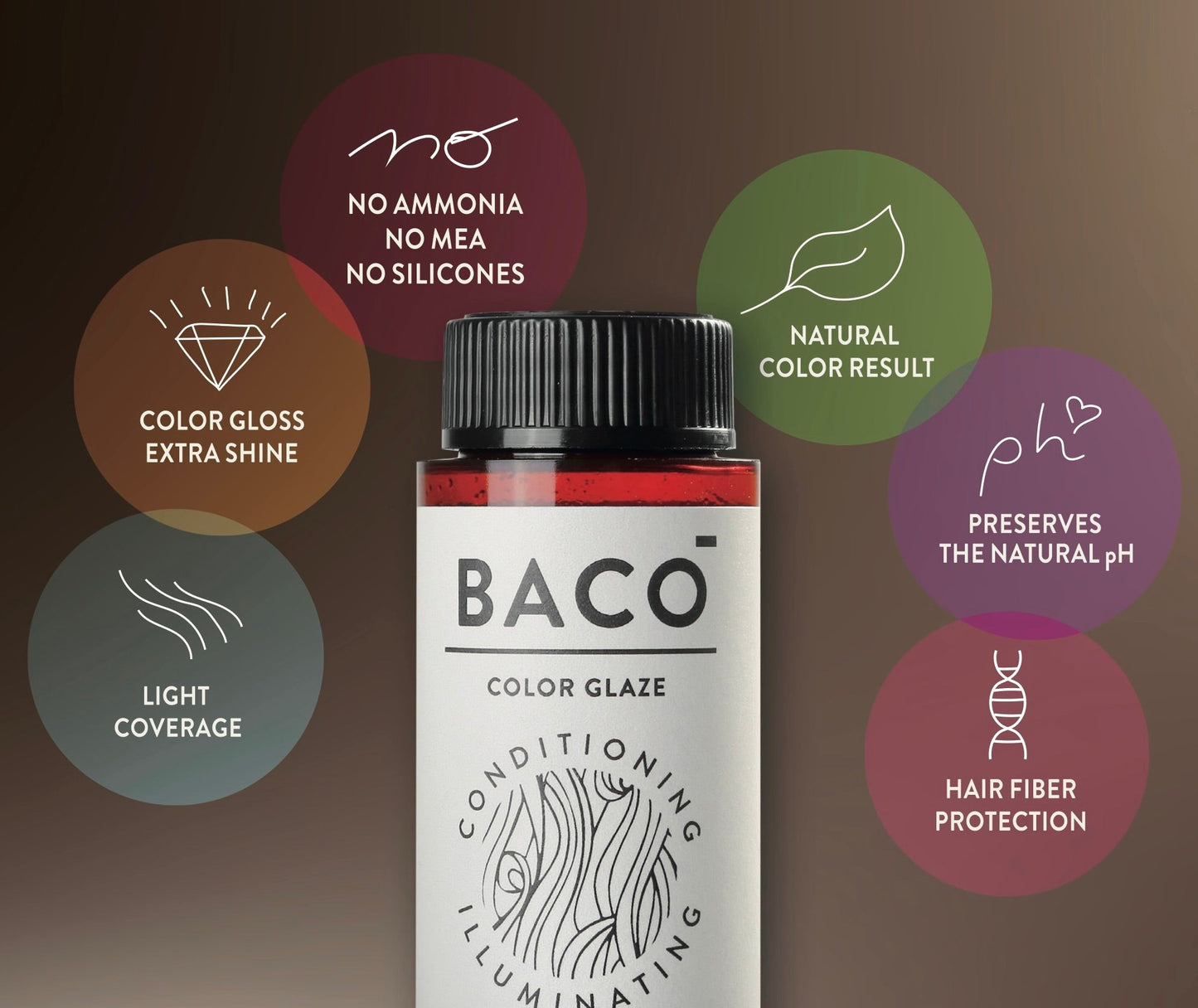 BACO COLOR GLAZE - 8.34 (8Gc) LIGHT BLONDE GOLD COPPER