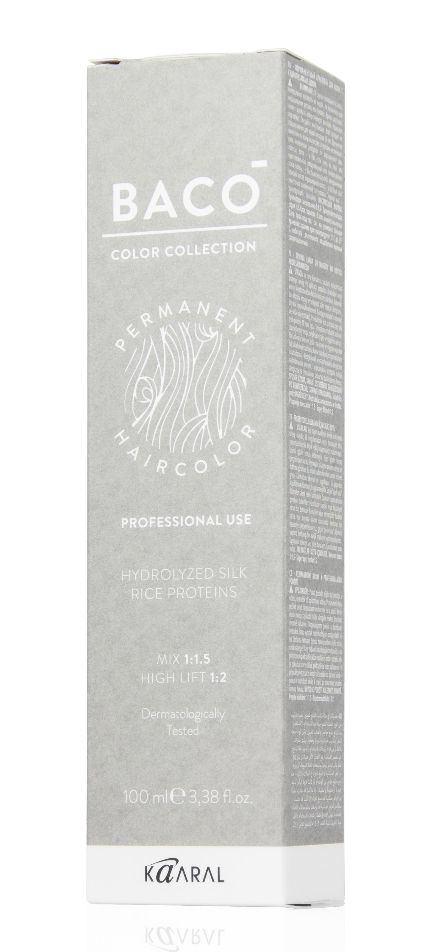 BACO COLOR PERMANENT - SL12.0 (SL 12N) SUPER HIGH LIFT BLONDE NATURAL