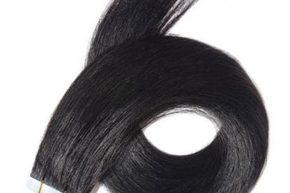 TAPE IN EXTENSIONS - NATURAL - JET BLACK