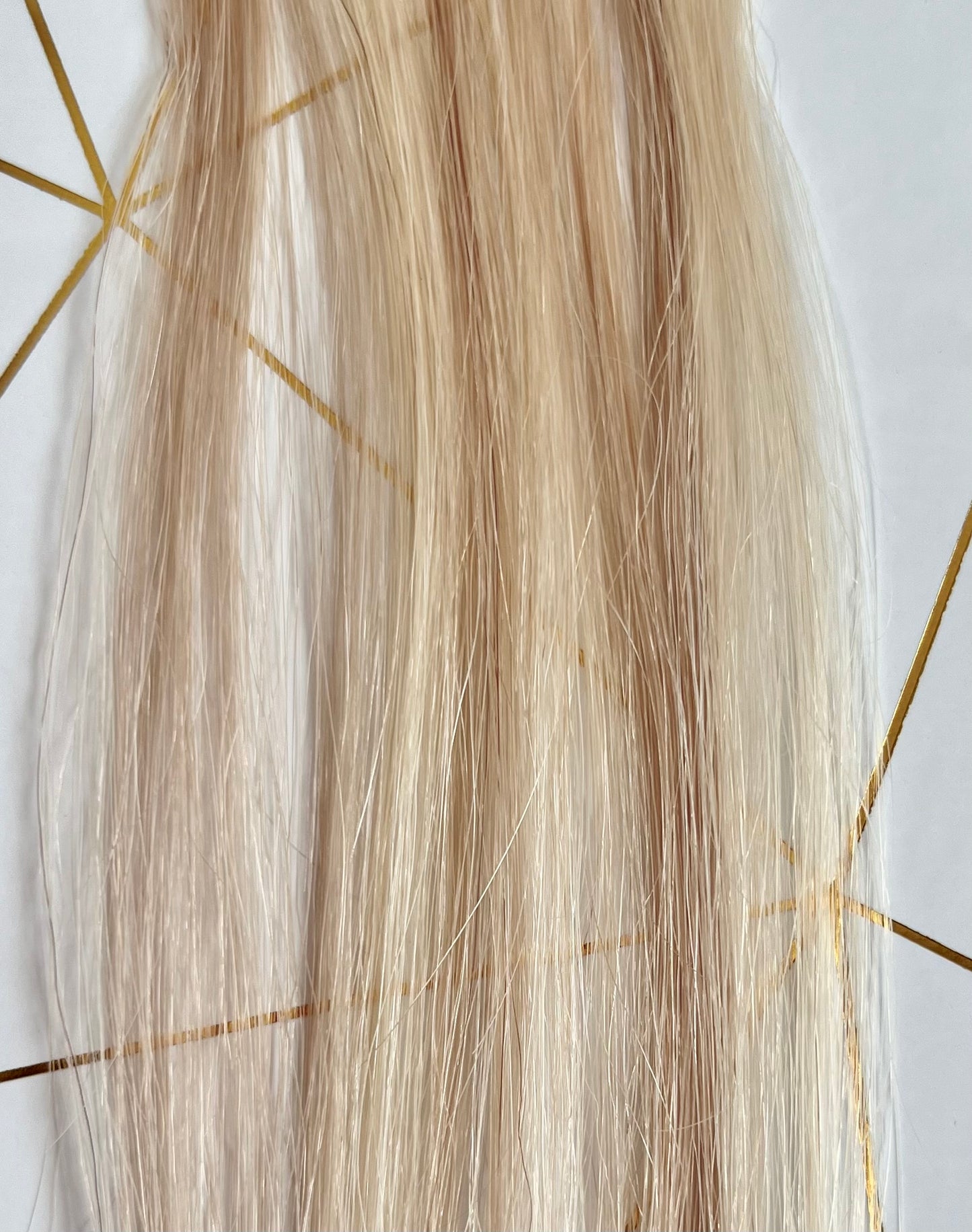 RETAIL CLIP IN EXTENSIONS - HIGHLIGHTED - CHAMPAGNE DREAM